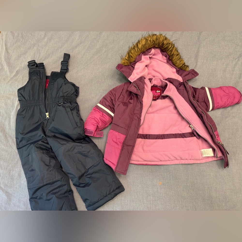 Pink Platinum Advance Pink and Purple Snowsuit